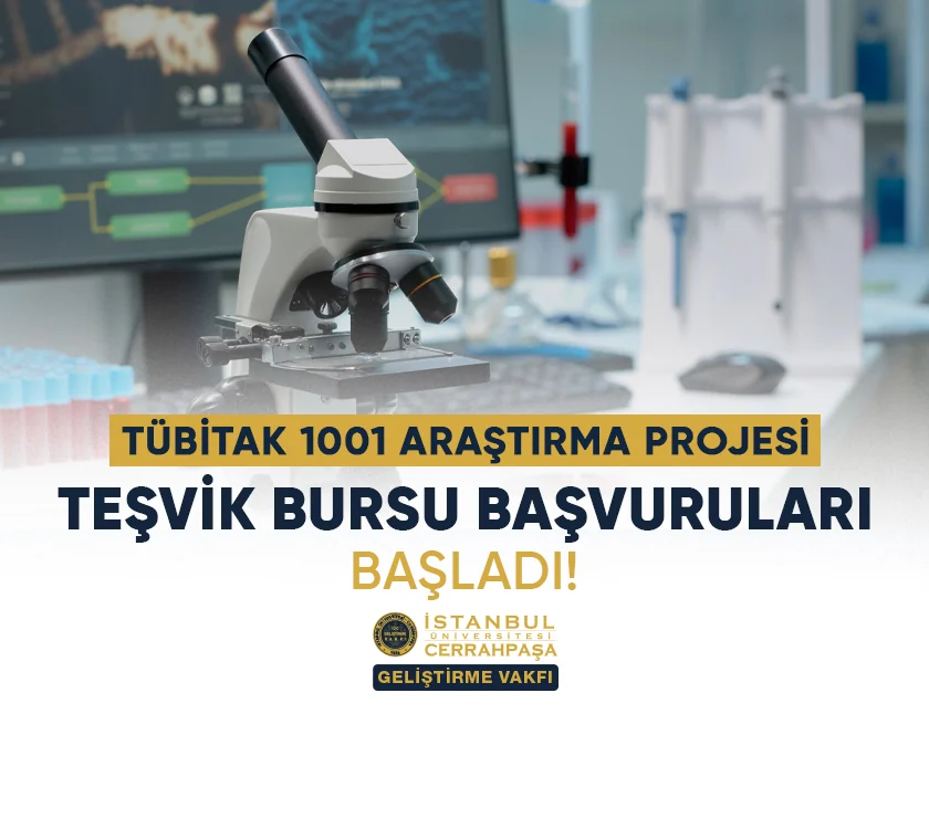 “TÜBİTAK 1001 Araştırma Projesi Teşvik Bursu” Başvuruları 05.11.2022 Tarihinde Başlıyor!