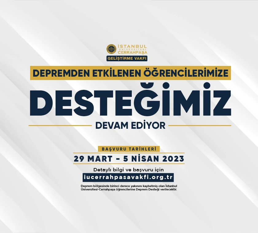 Depremden Etkilenen Öğrencilerimize Desteğimiz Devam Ediyor