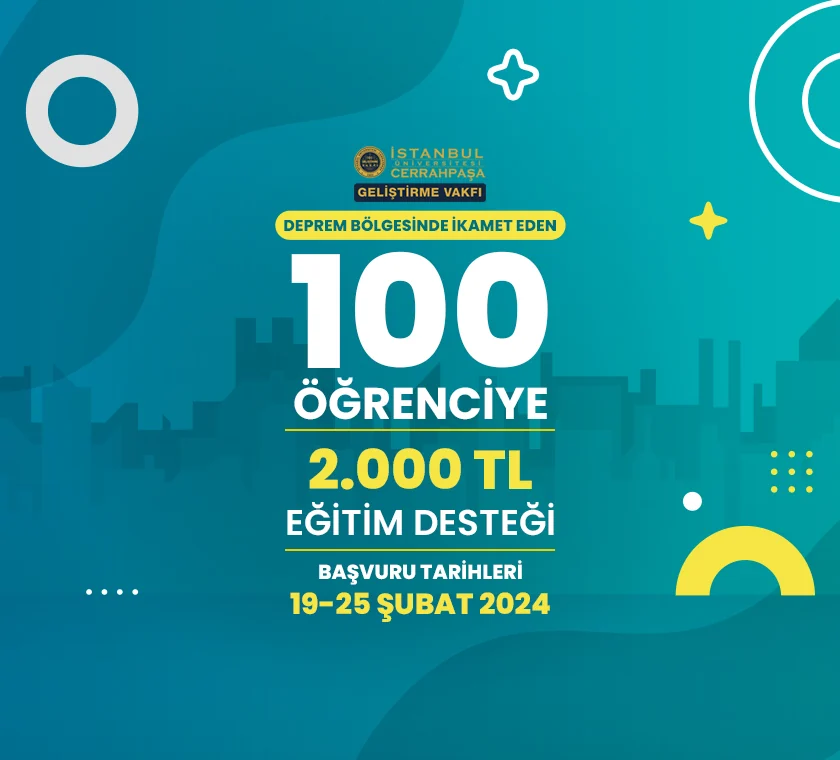 Öğrencilerimize “Eğitim Desteği”nde Bulunuyoruz!