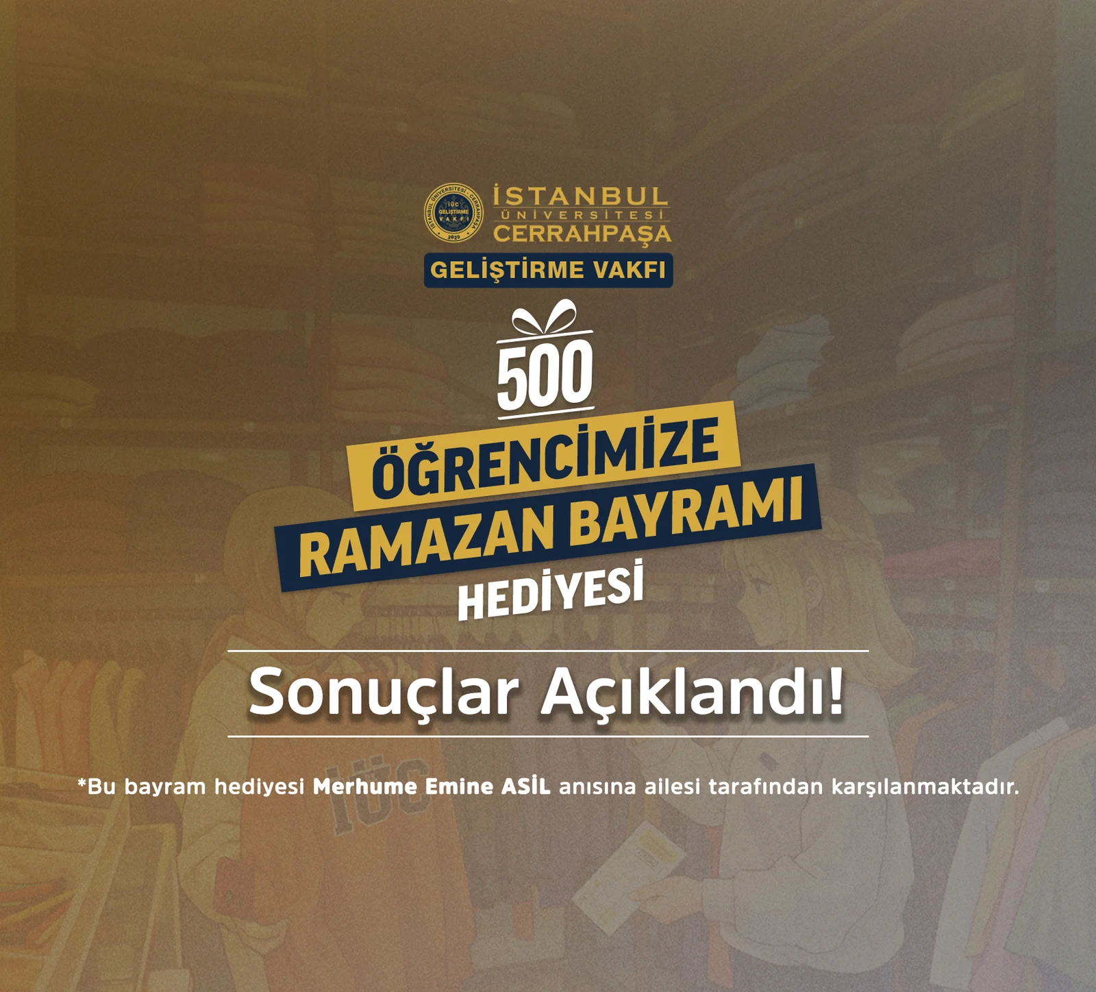 “Ramazan Bayramı Hediyesi Sonuçları Açıklandı”