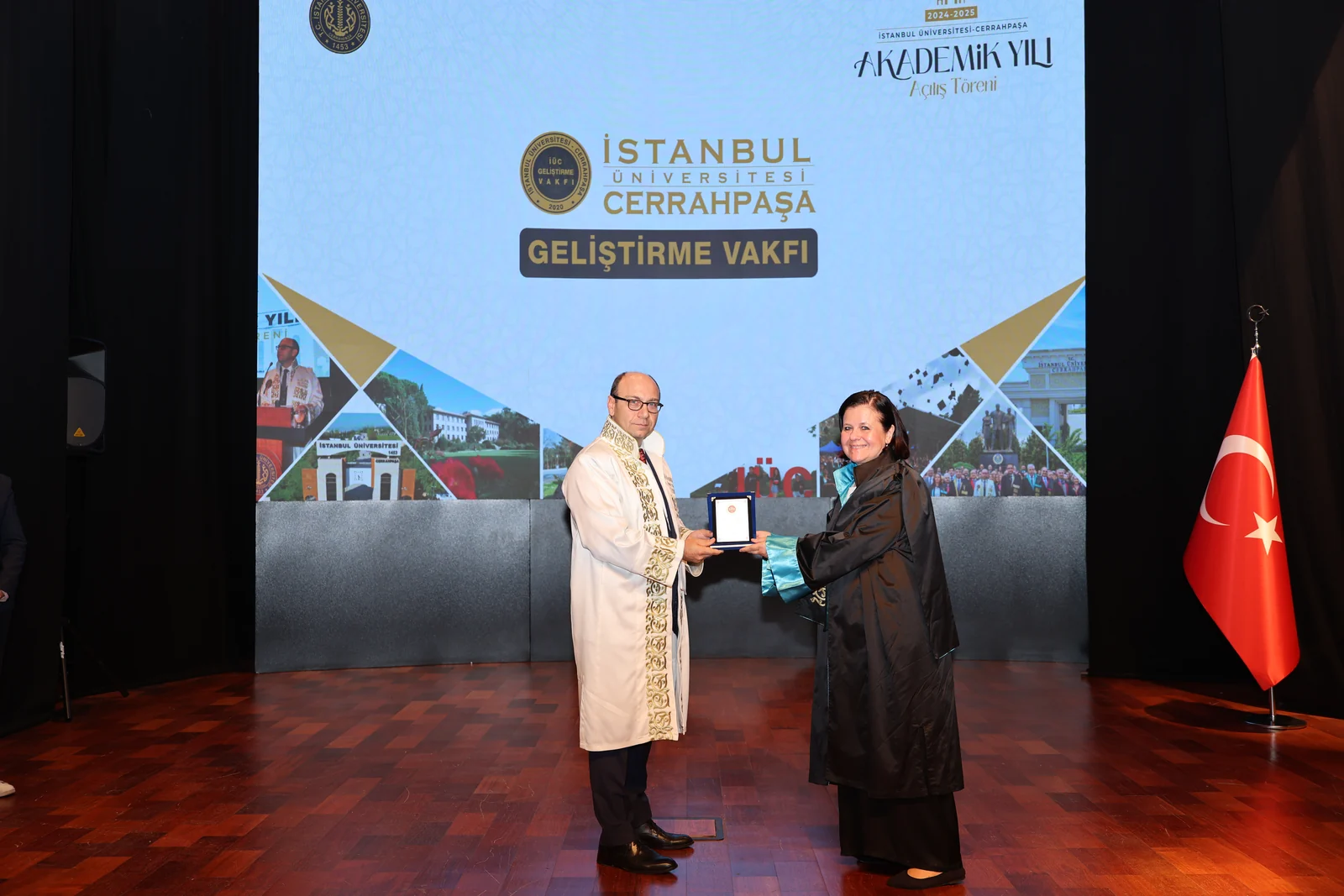 “Rektör Prof. Dr. Nuri Aydın Tarafından Bağışçılarımıza Teşekkür”