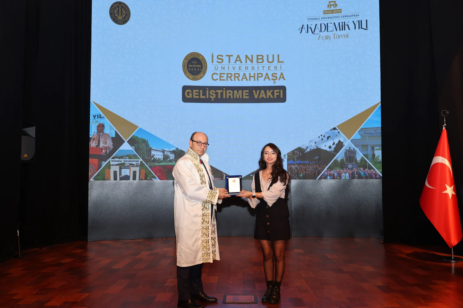 “Rektör Prof. Dr. Nuri Aydın Tarafından Bağışçılarımıza Teşekkür”