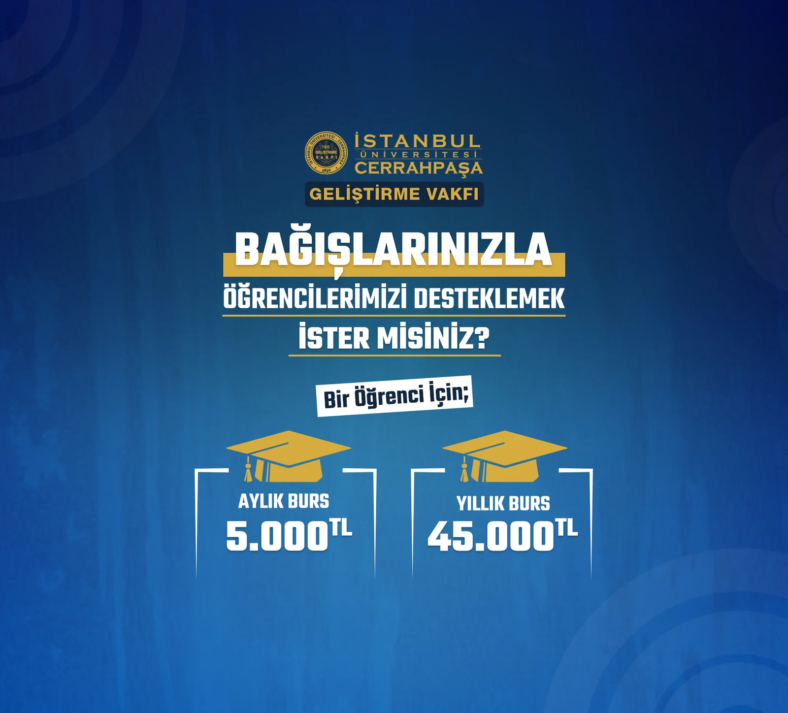 “Öğrenim Bursu” Tutarı 5.000 TL’ye Yükseltildi