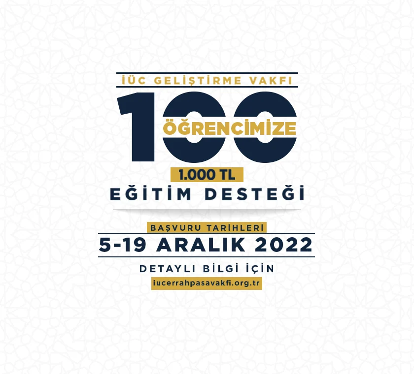 Öğrencilerimize “Eğitim Desteği”nde Bulunuyoruz!