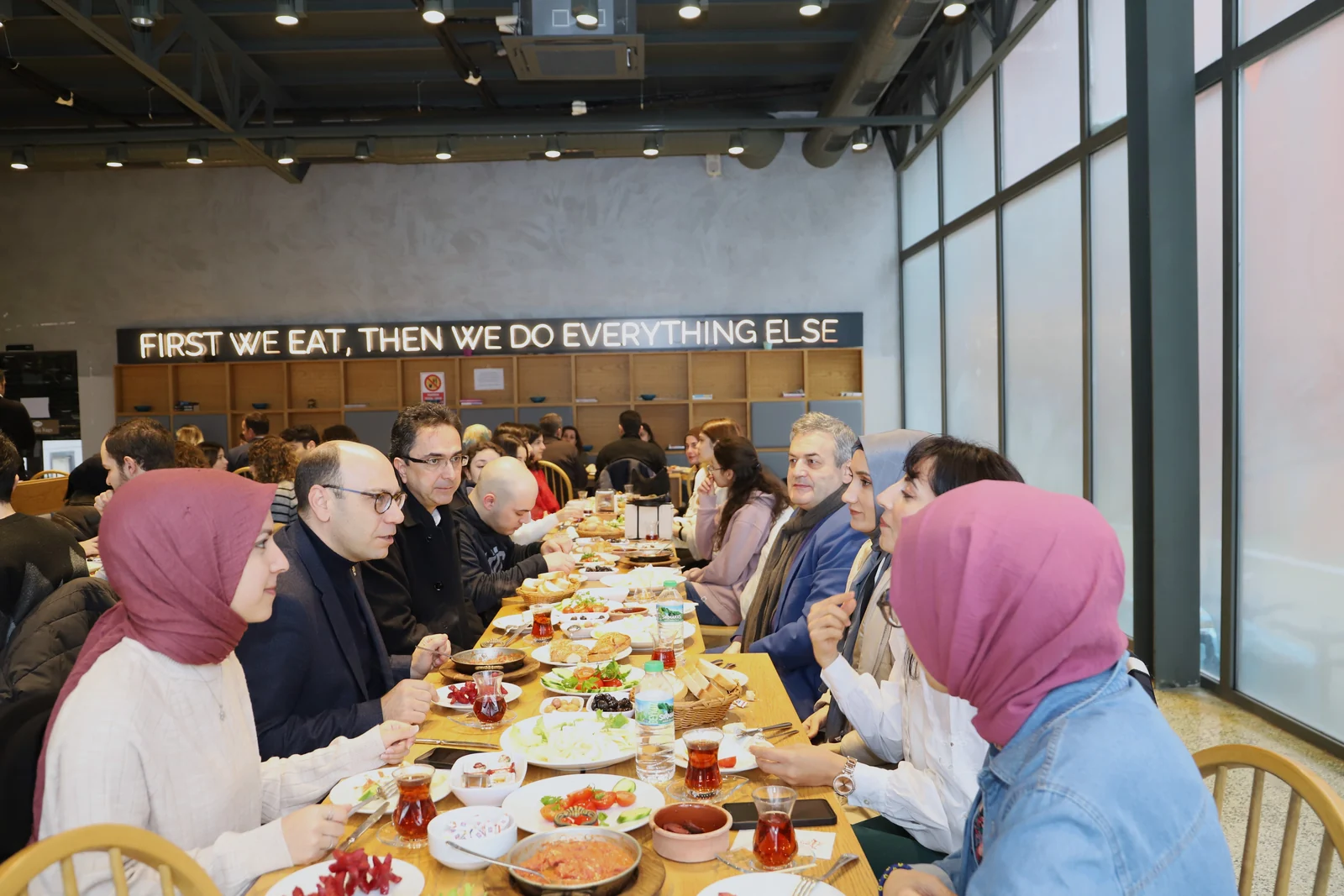 İÜC Geliştirme Vakfı Olarak Öğrencilerle Bir Araya Geldik