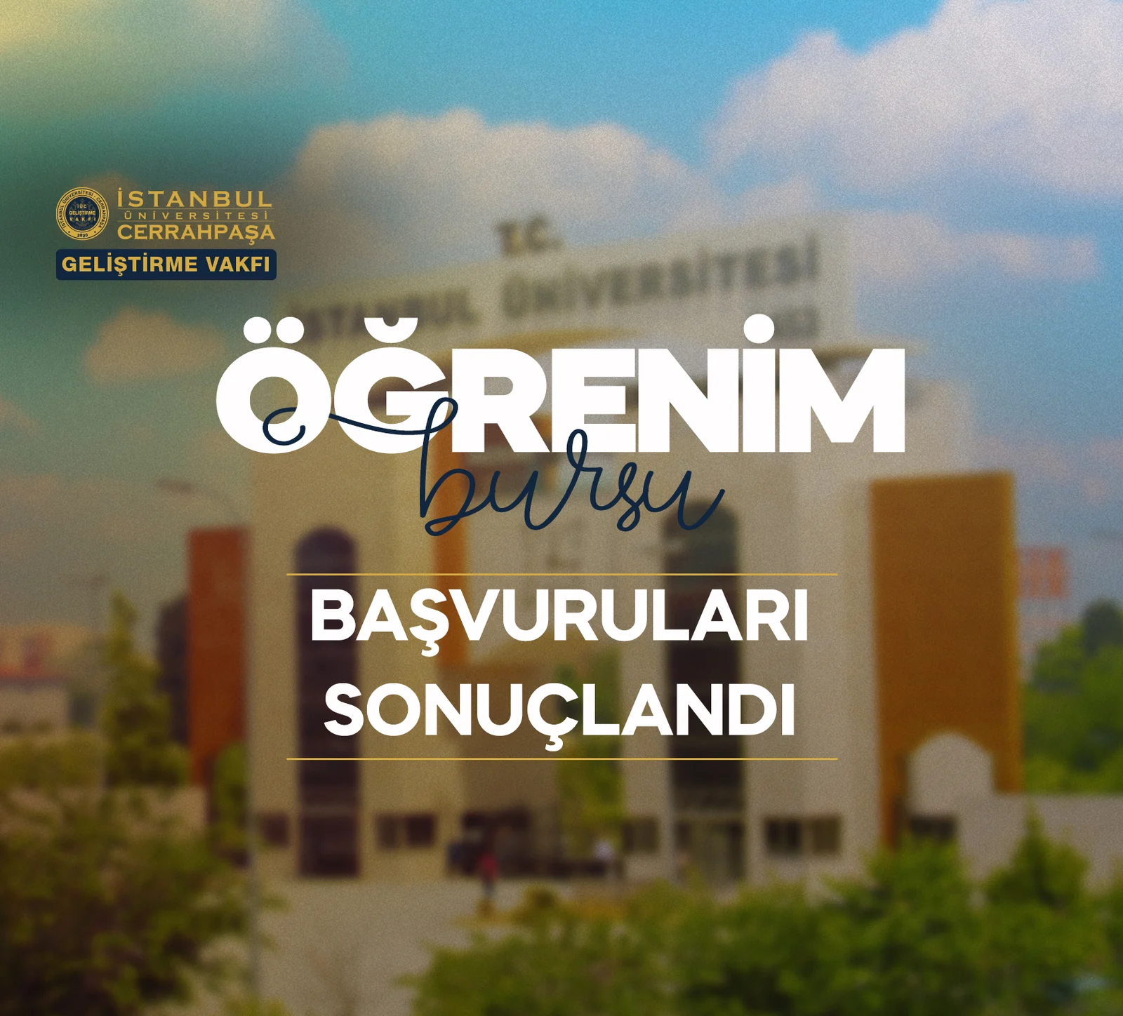 2024-2025 Eğitim-Öğretim Yılı “Öğrenim Bursu” Başvuruları Sonuçlandı